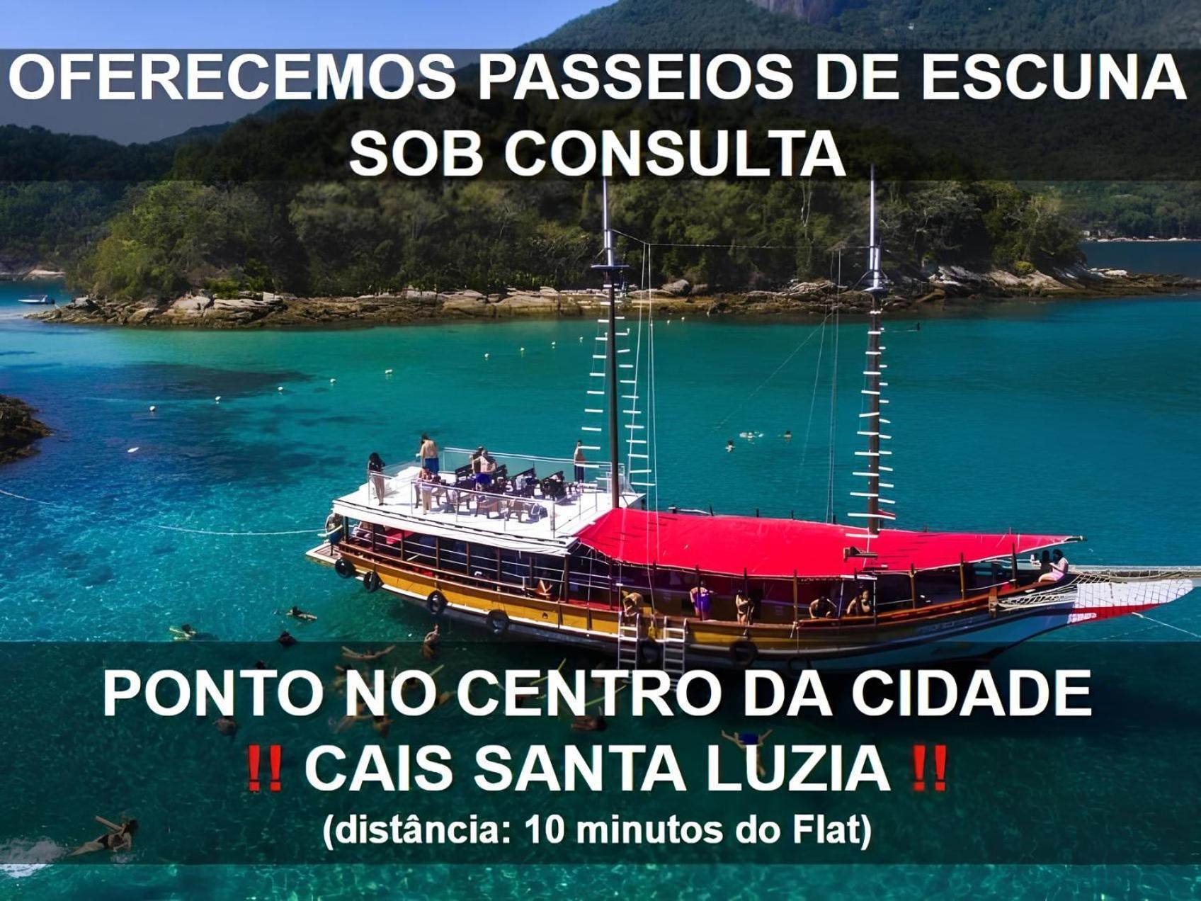 Shopping Piratas, Vista Para O Mar, Estacionamento Ангра-дус-Рейс Экстерьер фото